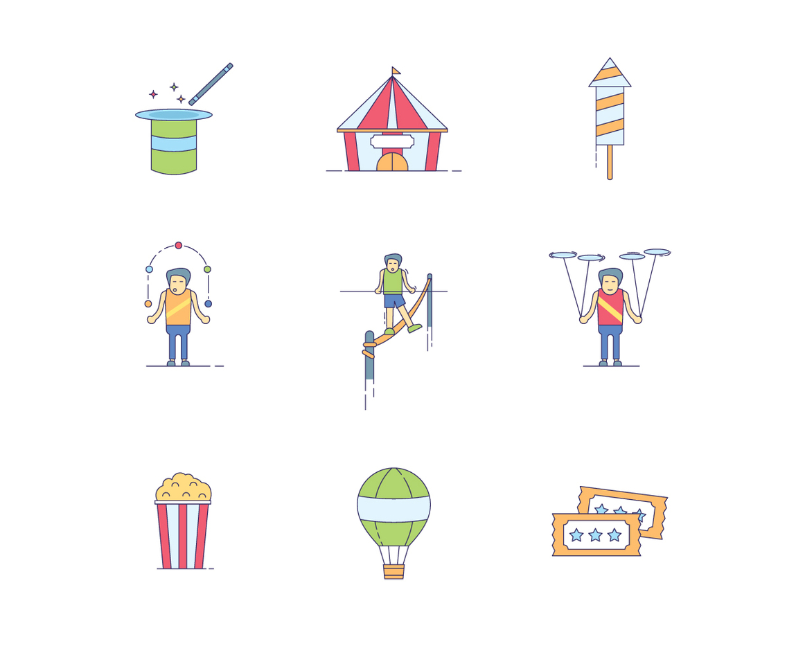 Circus Icons