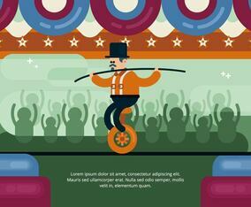 Tightrope Illustration