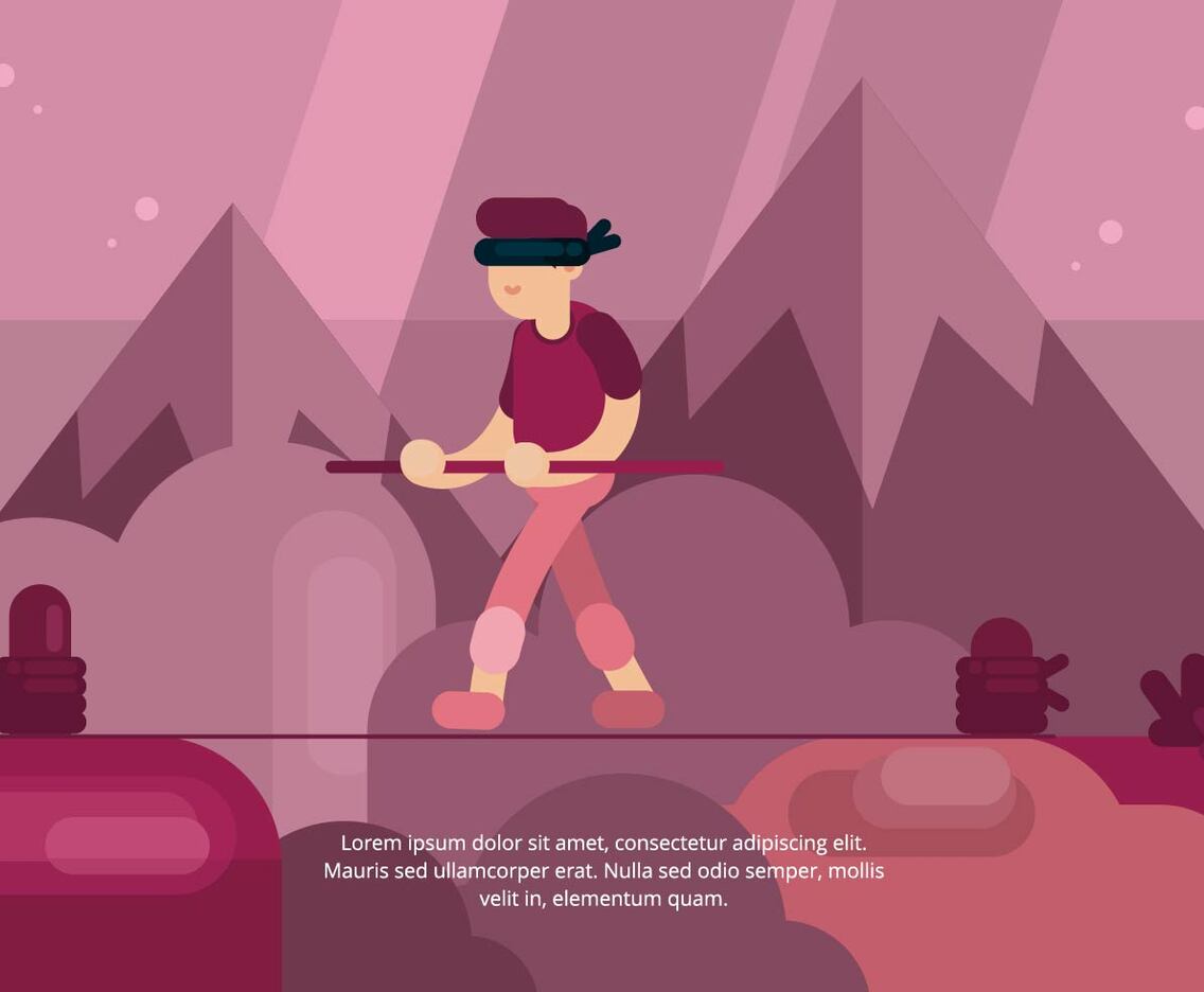 Tightrope Illustration