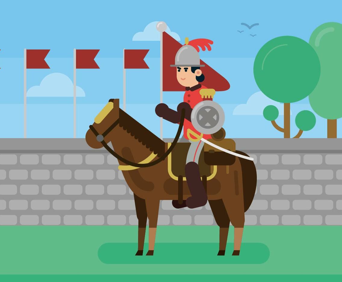 Cavalry Illustration