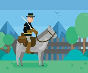 Cavalry Illustration