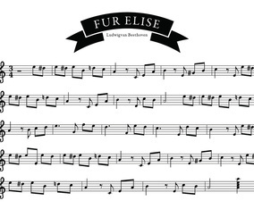 Fur Elise Song of Beethoven