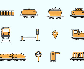 Train Transportation Icon