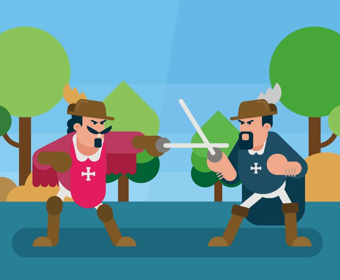 Musketeer Illustration