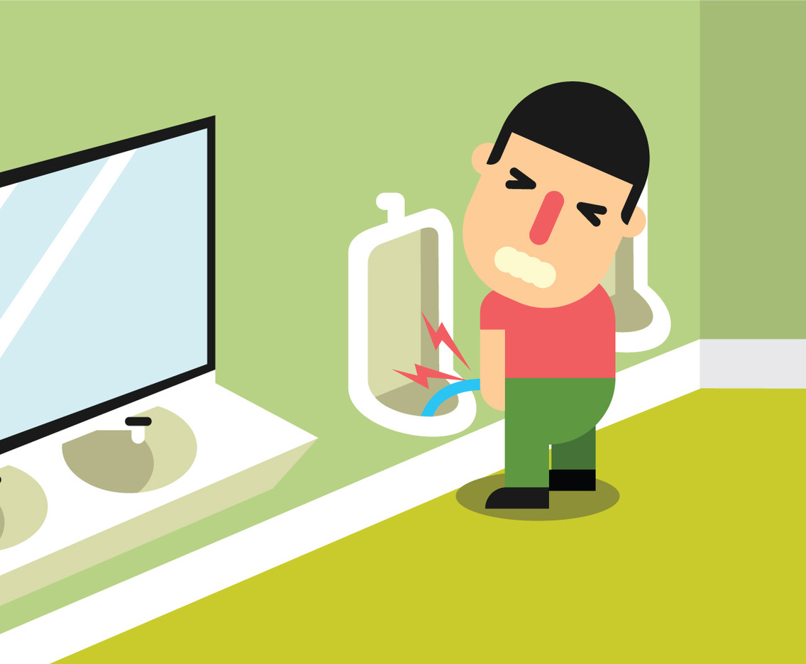 A Man Pain When Urinating