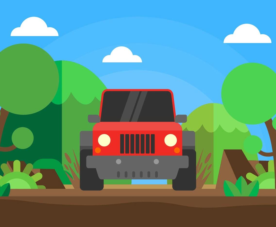 Offroad Illustration