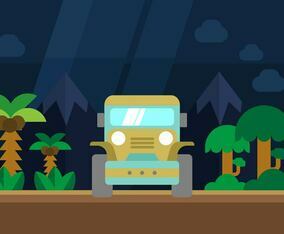 Offroad Illustration