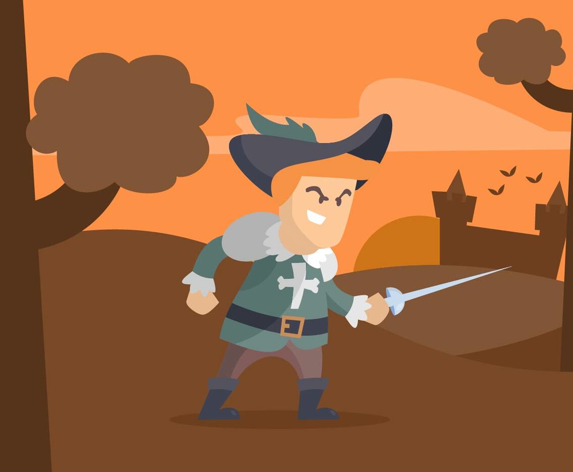Musketeer Illustration