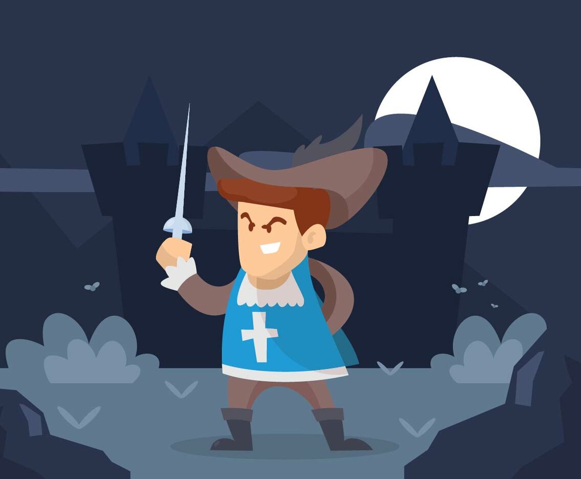 Musketeer Illustration