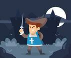Musketeer Illustration