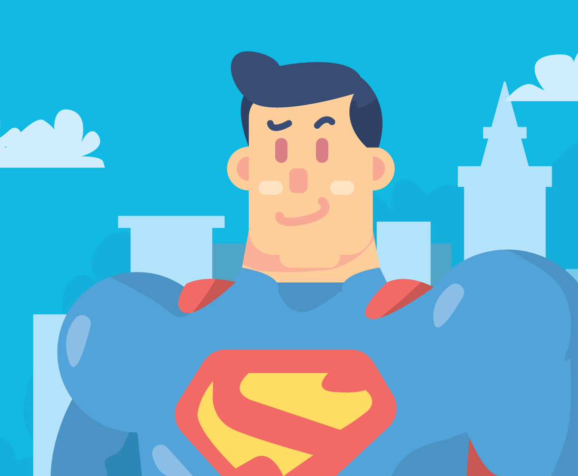 Superman Vector