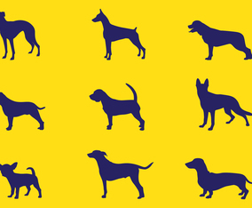 Dog Silhouettes