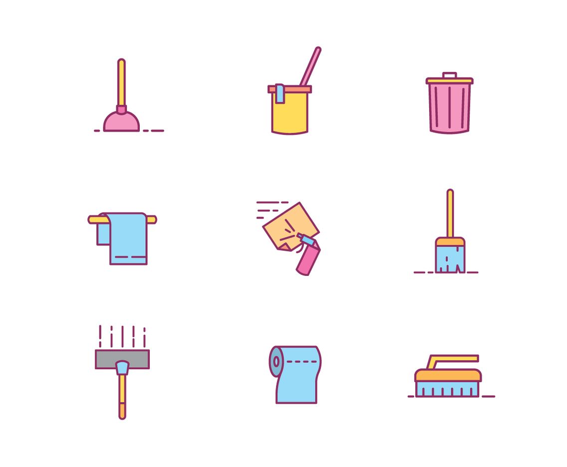Cleaning Icons