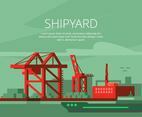 Shipyard Illustration