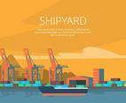 Shipyard Illustration