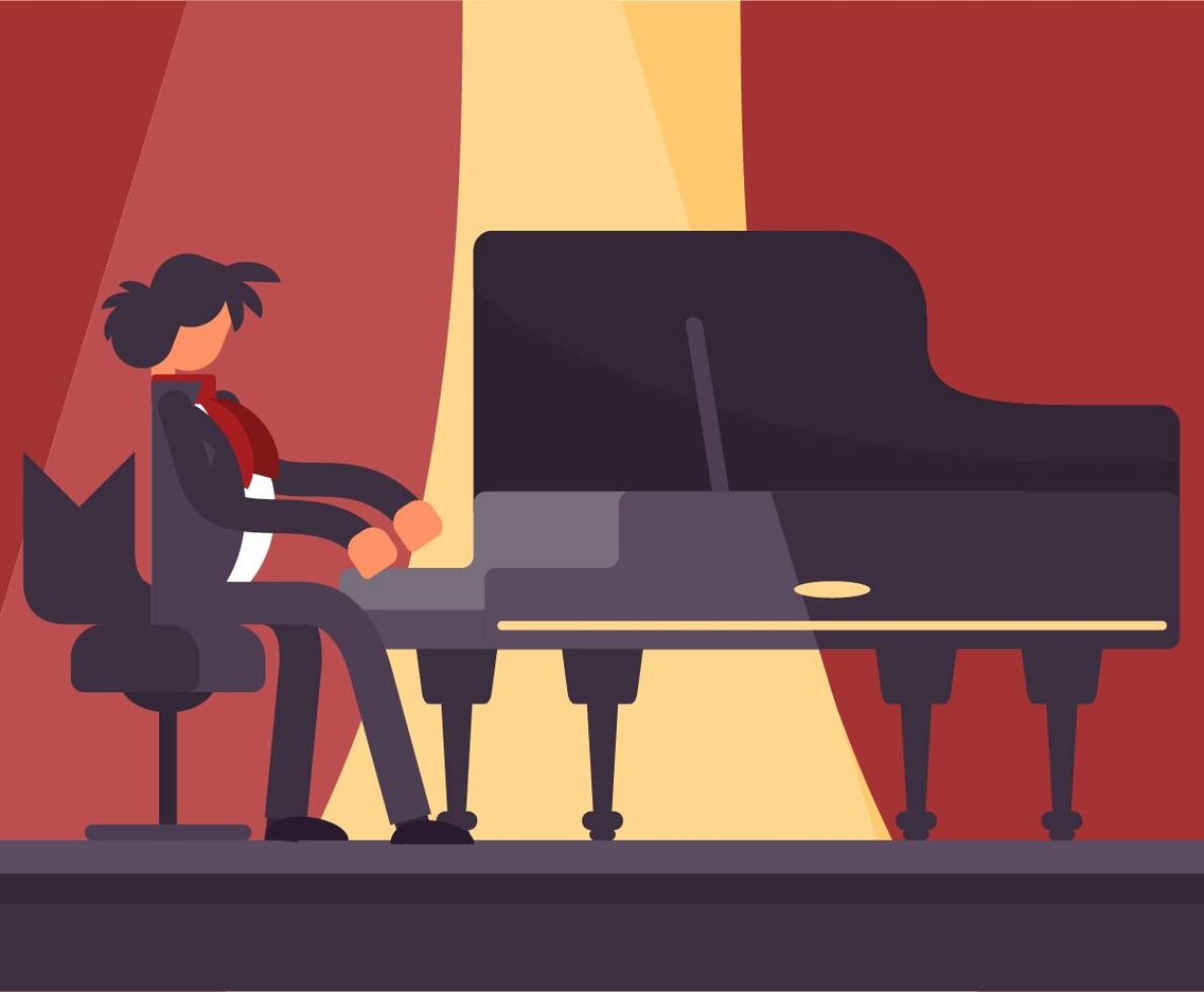 Beethoven Illustration