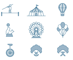 Circus Icons