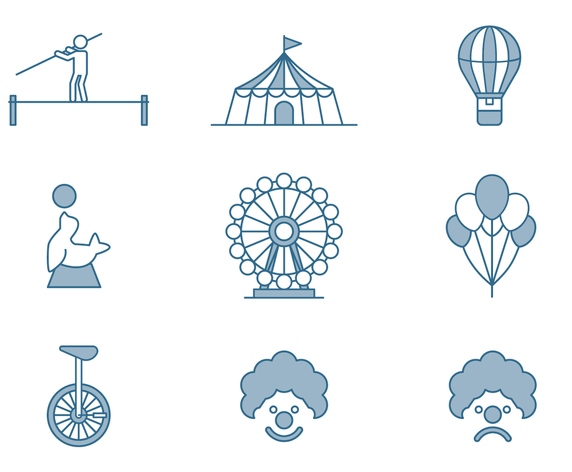 Circus Icons
