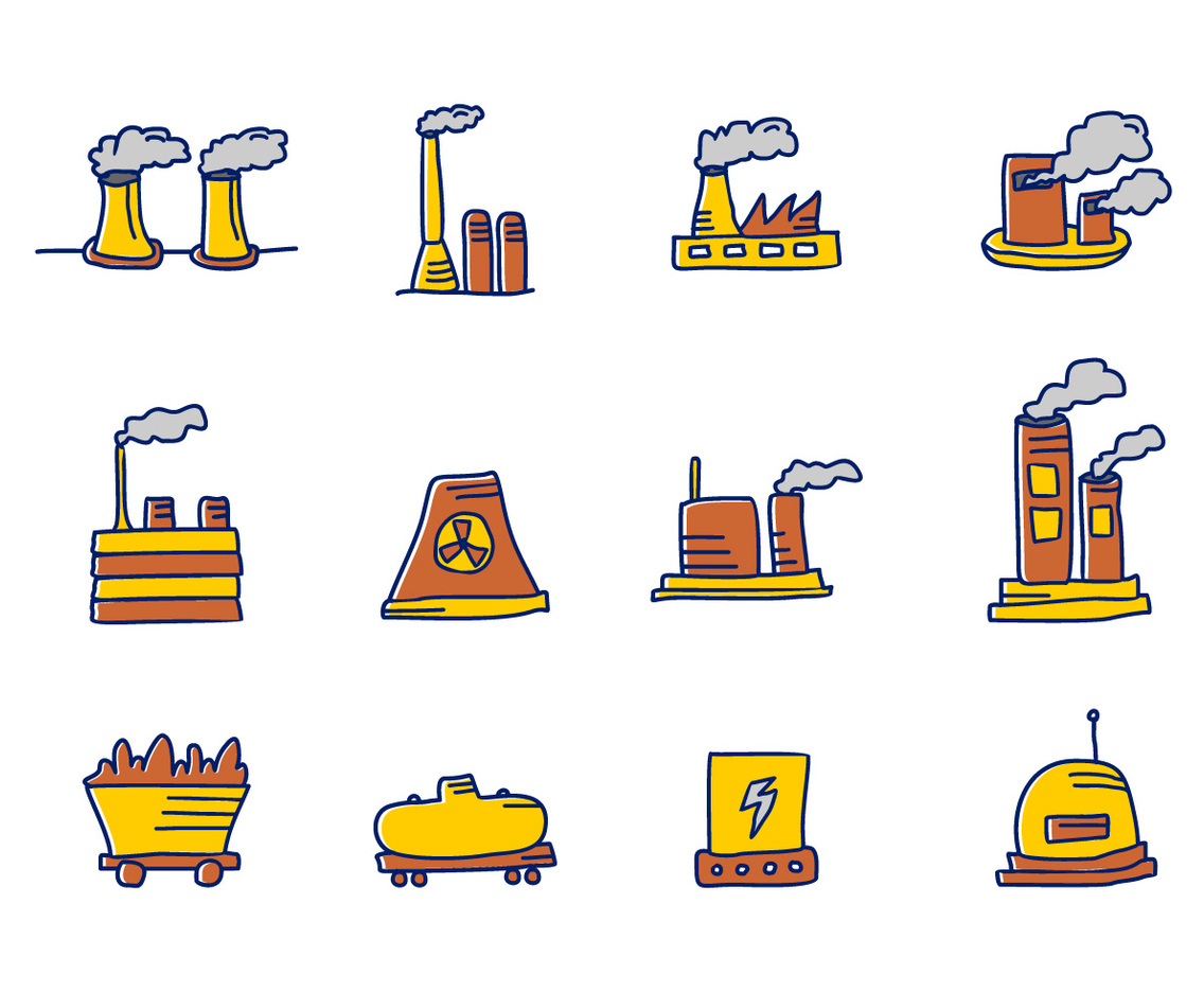 Factory And Industries Icon
