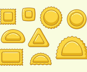 Ravioli Vector