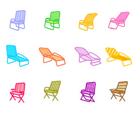 Lawn Chair Icon