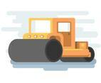 Steamroller Vector