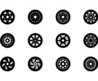 Wheels Icon Set