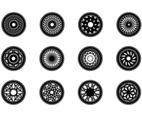 Car Rims Vector
