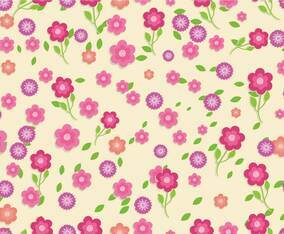 Ditsy vector background