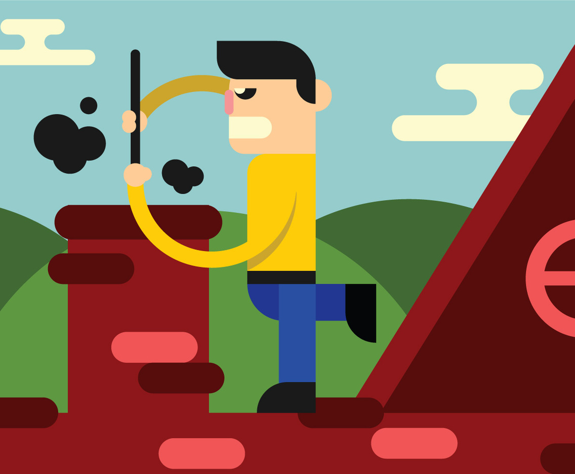 Chimney Sweeper Vector