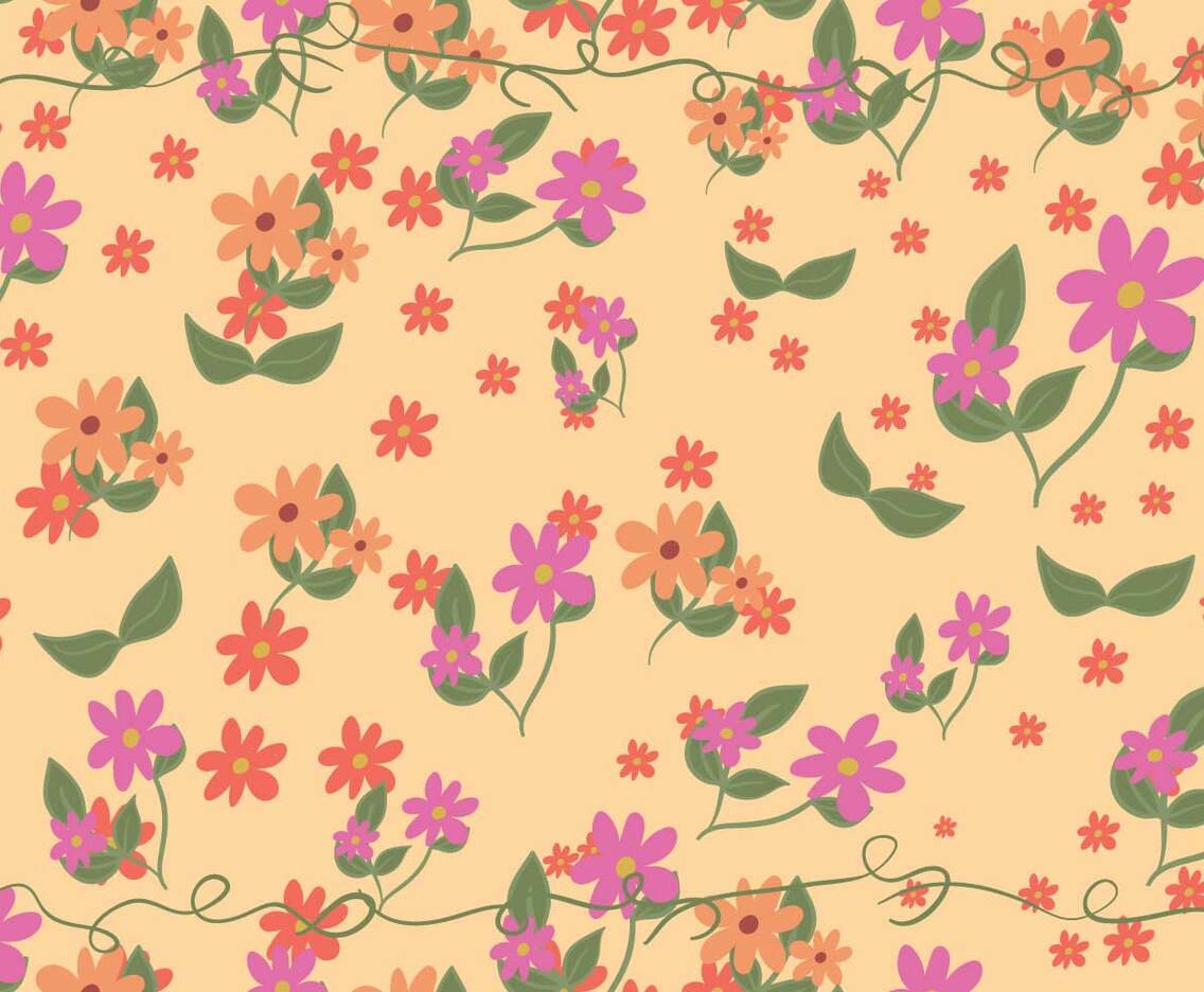 FLoral Ditsy Vector
