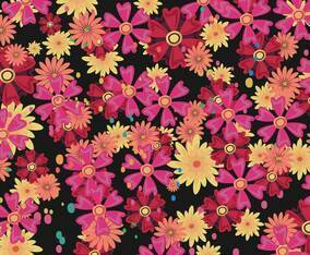Floral Ditsy Vector Pattern
