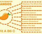 Mango Fruit Benefits Infographic