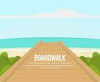 Boardwalk Illustration