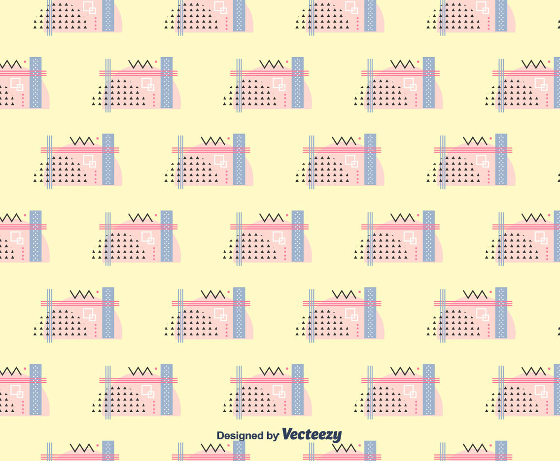 80'S Style Vector Pattern