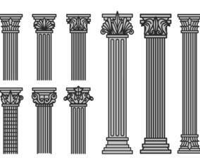 Corinthian vector set