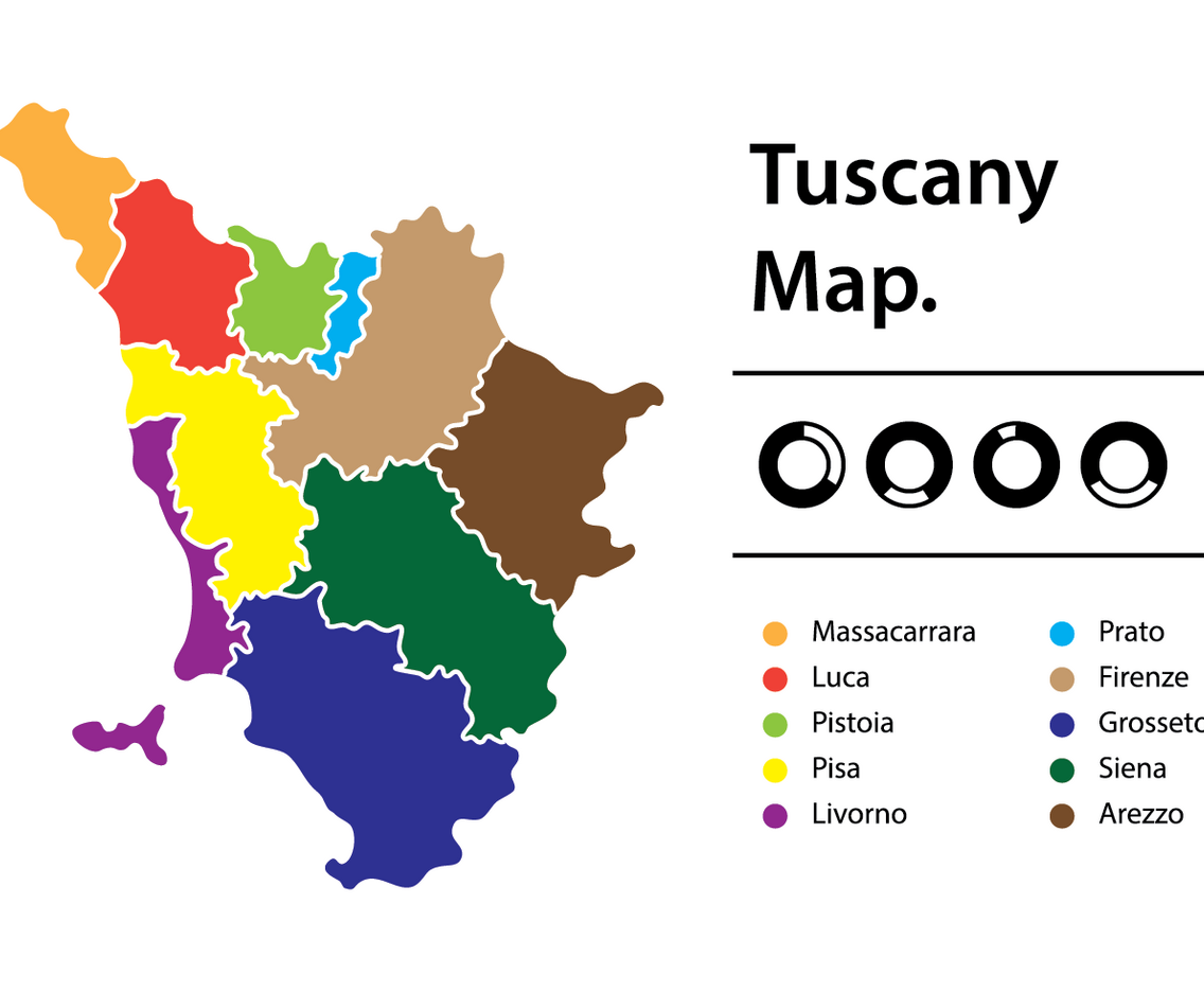 Tuscany Map