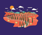 Tuscany Vector