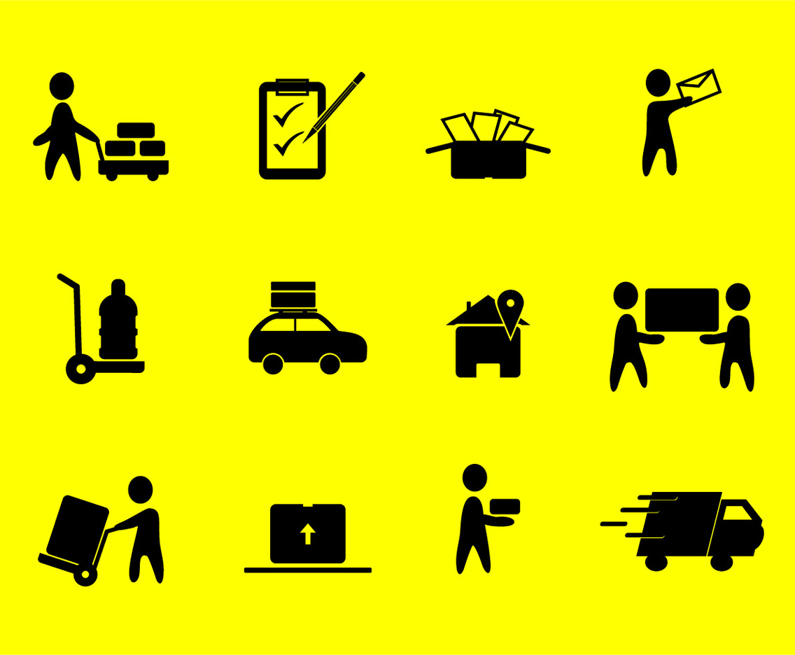 Different Delivery Service Workers