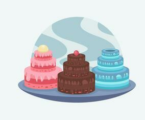 Festival Tiramisu Vector