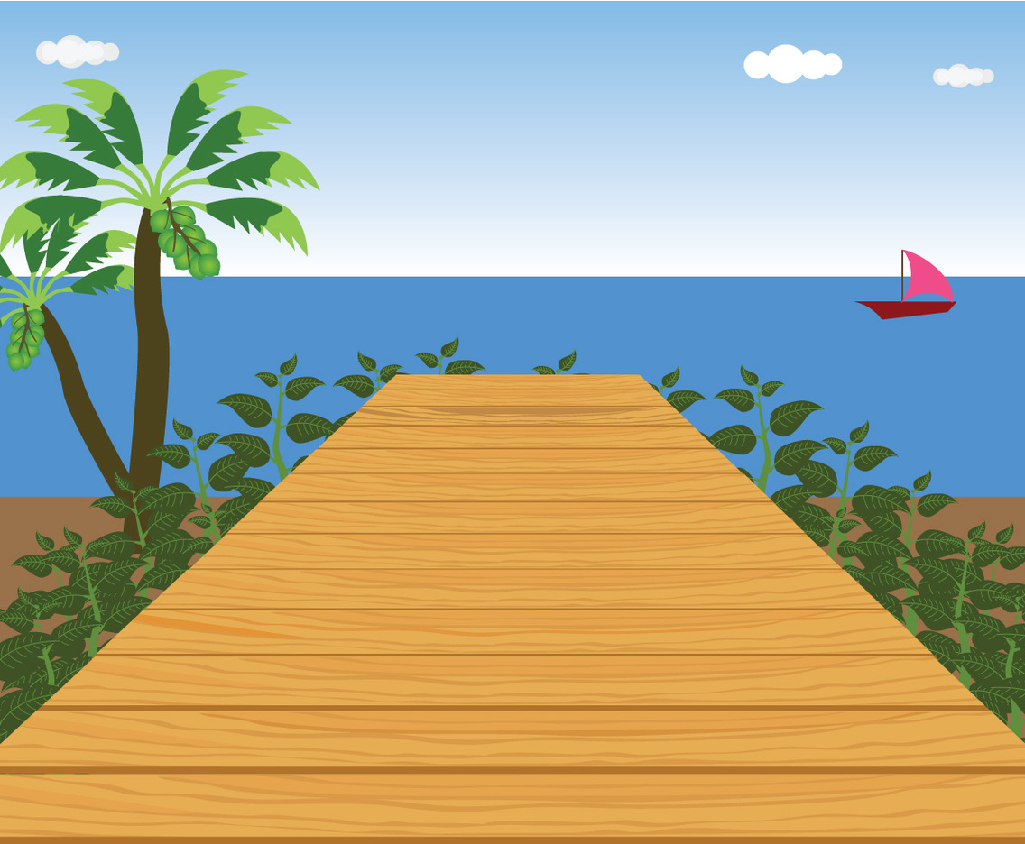 Boardwalk Vector
