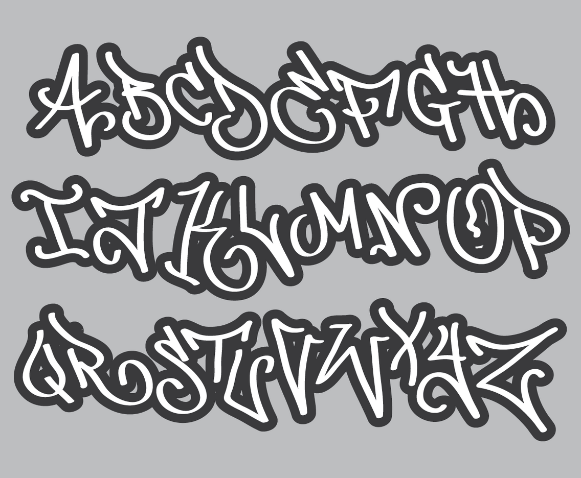 Grafiti Alphabet