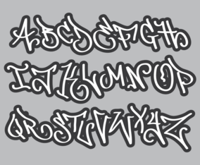 Grafiti Alphabet