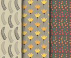 Free Autumn Floral Pattern