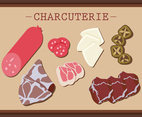 Charcuterie Banner Vector