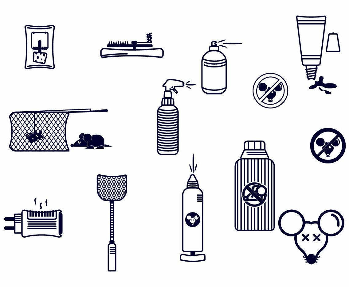 Exterminator Icons Set