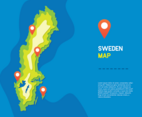 Sweden Map Vector