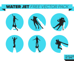 Water Jet Free Vector Pack