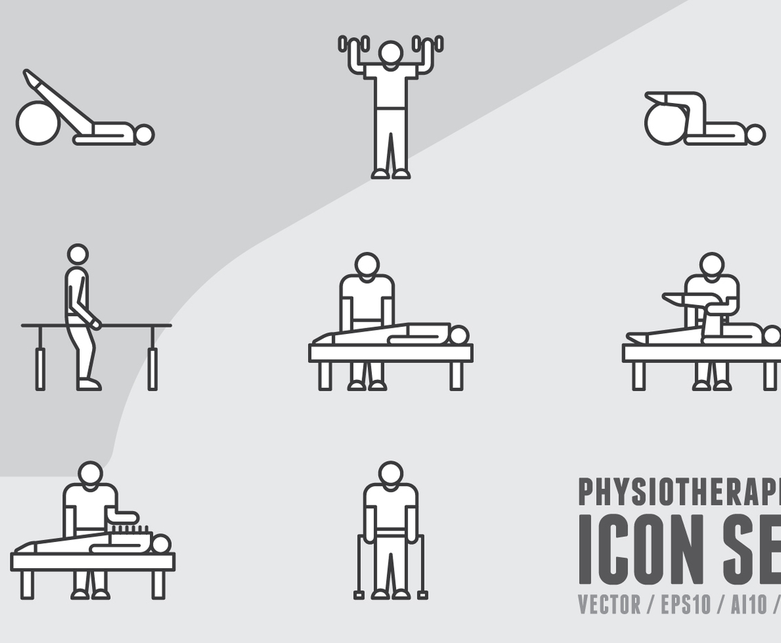 Physiotherapy Icons