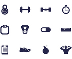 Gym Icon Vector Pack